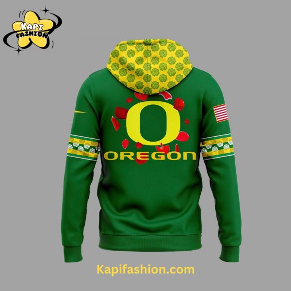 Oregon Ducks x Rose Bowl Game Hoodie Limited Green Edition 112025 3