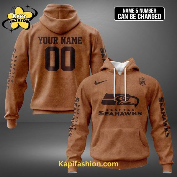 Seattle Seahawks Custom name Limited Hoodie