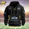 Seattle Seahawks Personalized 2D Quarter zip hoodie Limited Edition V2