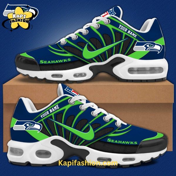 Seattle Seahawks Personalized Air Max Limited Blue Edition V1