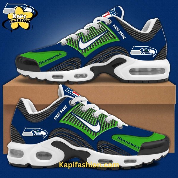 Seattle Seahawks Personalized Air Max Limited Blue Edition V2