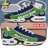 Seattle Seahawks Veterans Day Air Max Black and White Limited Edition