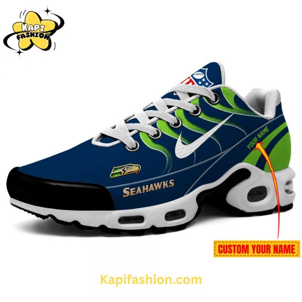 Seattle Seahawks Personalized Air Max Limited Blue Edition V4