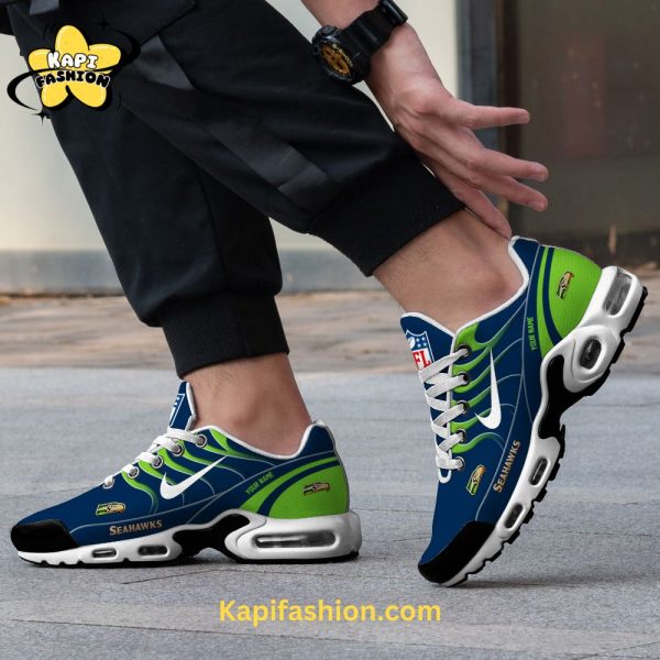 Seattle Seahawks Personalized Air Max Limited Blue Edition V4 3