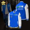 Seattle Seahawks Personalized Baseball Jacket