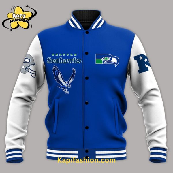 Seattle Seahawks “Throwback” Bomber Jacket