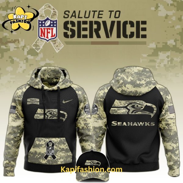 Seattle Seahawks Veterans Day Hoodie Limited Edition V2