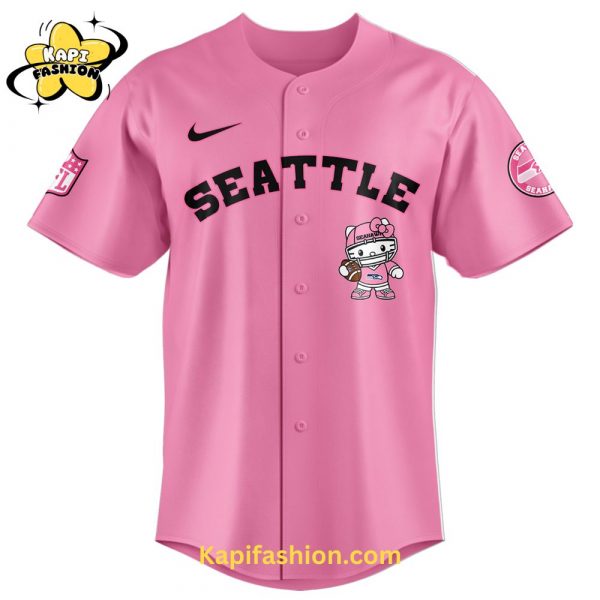 Seattle Seahawks X Kitty Pink Jersey Limited Edition V2