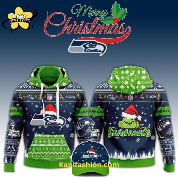 Seattle Seahawks x Christmas NFL Limited Edition Hoodie