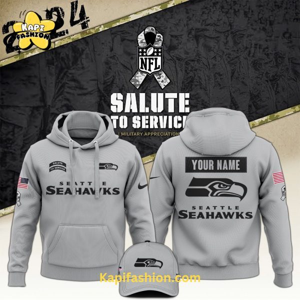 Seattle Seahawks x Veterans Day Hoodie Limited Edition