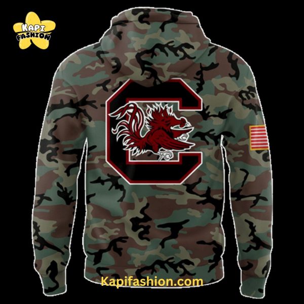 South Carolina Gamecocks Limited Edition Camo Pattern Hoodie 3