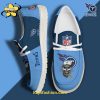 Tampa Bay Buccaneers Black Red Canvas Loafer Shoes Custom Your Name