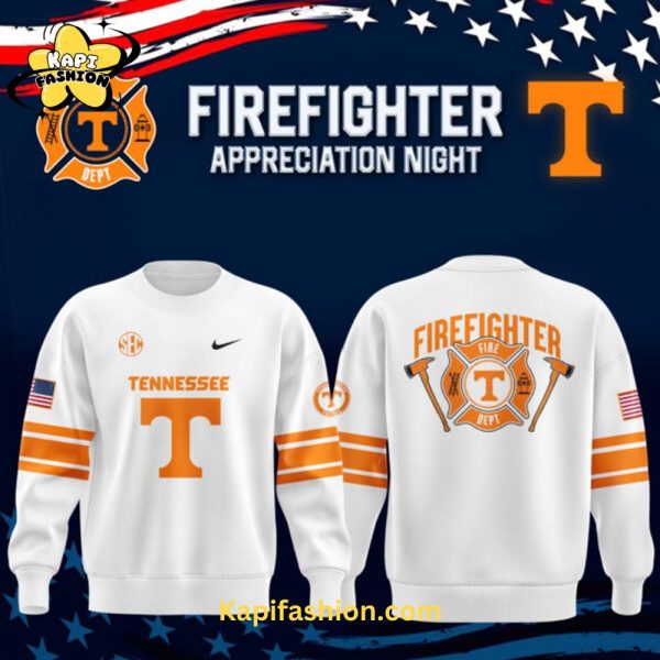 Tennessee Volunteers Football x 2024 Firefighter Appreciation Night Premium Limited Sweatshirt