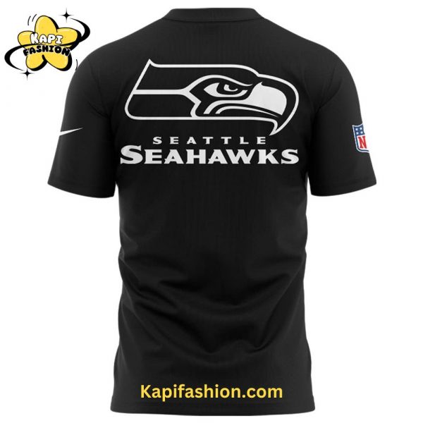 Unisex Nike Black Seattle Seahawks 2024 National Tight Ends Day T shirt 3