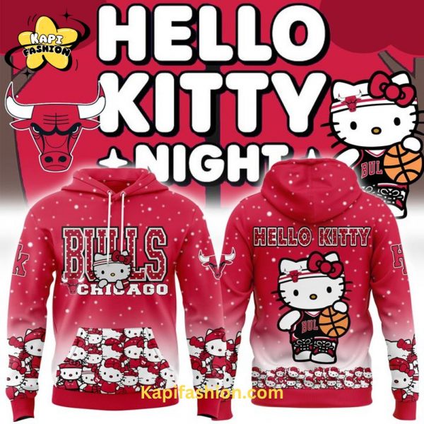 Chicago Bulls Hello Kitty Night Limited Edition Hoodie – Special Release