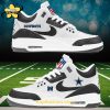 Dallas Cowboys Custom Name Air Jordan 3 Limited White Blue Edition