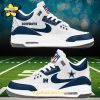 Dallas Cowboys Custom Name Air Jordan 3 Limited White Black Edition