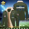 Dallas Cowboys NFL Fleece Jacket Brown Edition