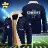 Los Angeles Chargers NFL Checkered Background Style Personalized Fleece Jacket