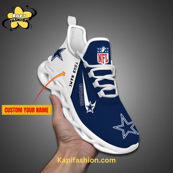 Dallas Cowboys NFL Personalized Max Soul Shoes Limited Edition V1