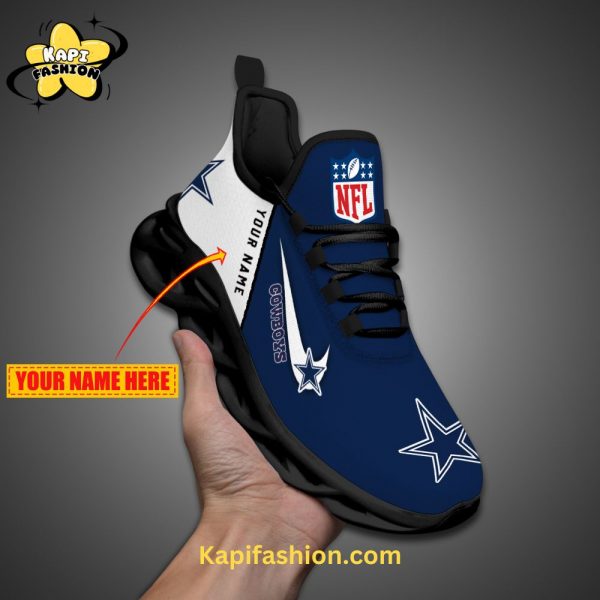 Dallas Cowboys NFL Personalized Max Soul Shoes Limited Edition V2