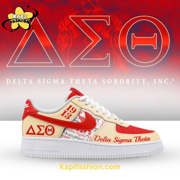 Delta Sigma Theta Air Force 1 Limited Red Gold Edition