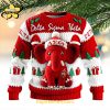 Zeta Phi Beta Christmas Sweater Limited Blue White Edition