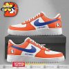 Custom Name New England Patriots White Air Force 1