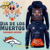 Denver Broncos NFL Dia De Los Muertos Premium Limited Pullover Hoodie V2