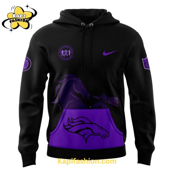 Denver Broncos Domestic Violence Awareness Month Hoodie