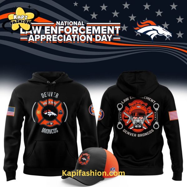 Denver Broncos First Responders Law Enforcement Appreciation Day Premium Limited Pullover Hoodie