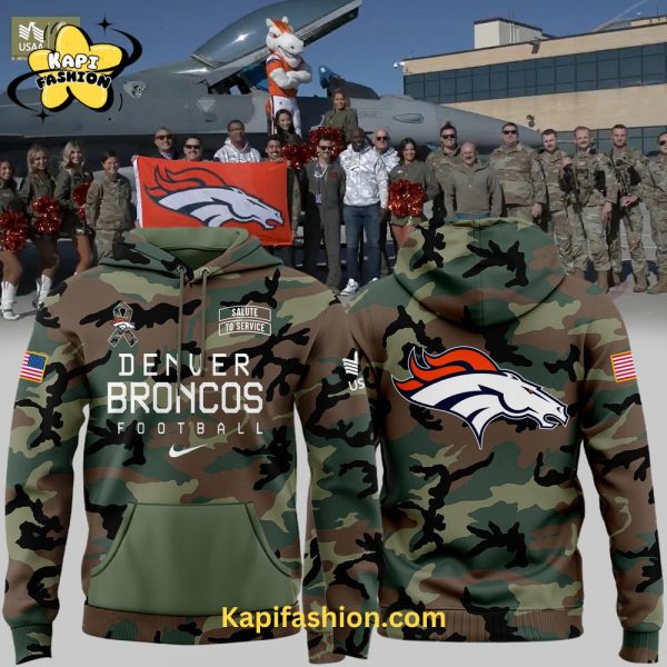 Denver Broncos Military Appreciation Hoodie 1