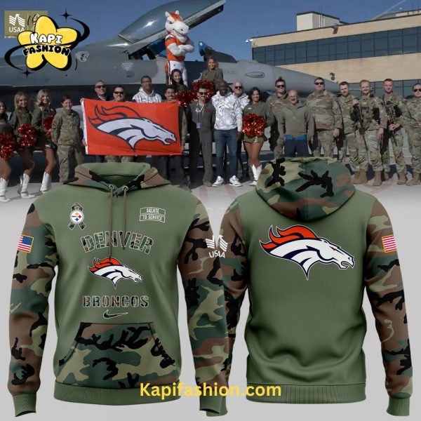 Denver Broncos Military Appreciation Hoodie 2