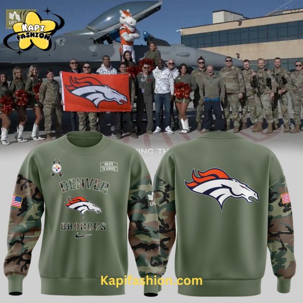 Denver Broncos Military Appreciation Sweatshirt V2