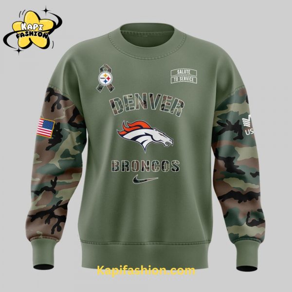 Denver Broncos Military Appreciation Sweatshirt V2