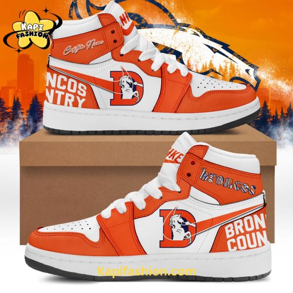 Denver Broncos NFL Sneaker Air Jordan 1 Limited Edition V1