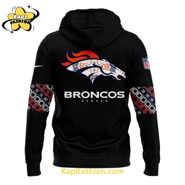 Denver Broncos Native American Heritage Month Premium Limited Pullover Hoodie 3