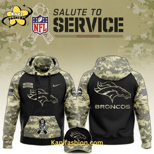 Denver Broncos Veterans Day Hoodie Limited Edition V2