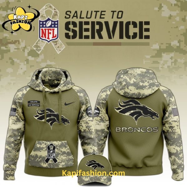 Denver Broncos Veterans Day Hoodie Limited Edition V3