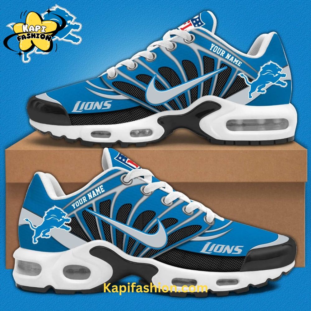 Detroit Lions Personalied Air Max Limited Blue Edition Detroit Lions Personalied Air Max Limited Blue Edition