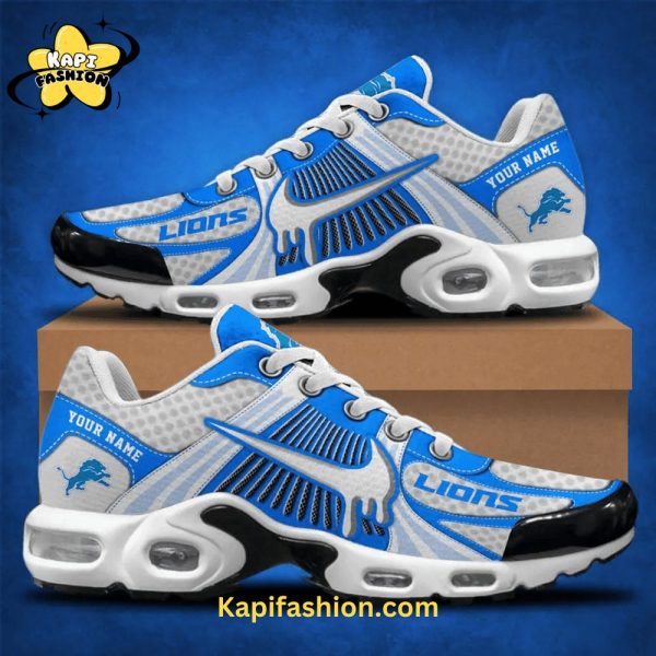 Detroit Lions Personalied Air Max Limited Blue Edition V3