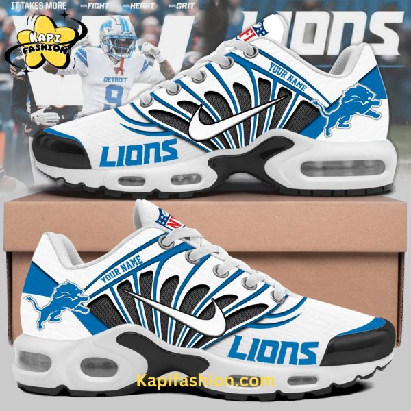 Detroit Lions Personalied Air Max Limited White Edition