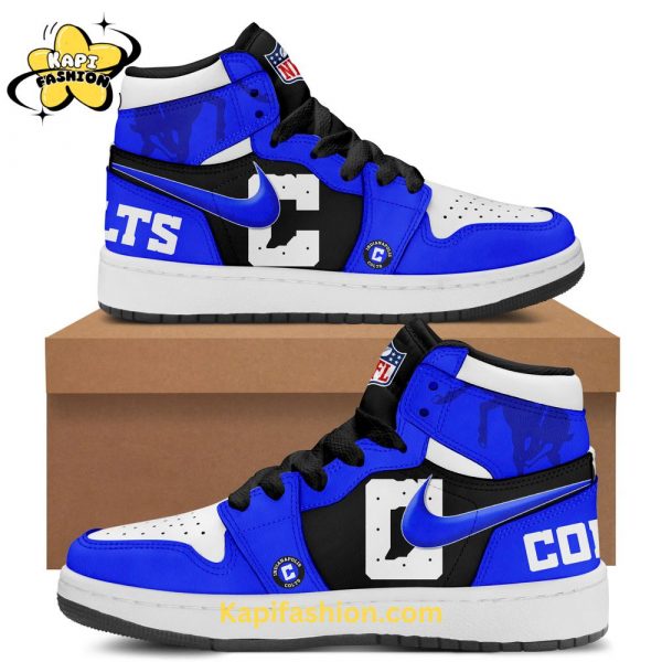 Indianapolis Colts Blue Air Jordan 1