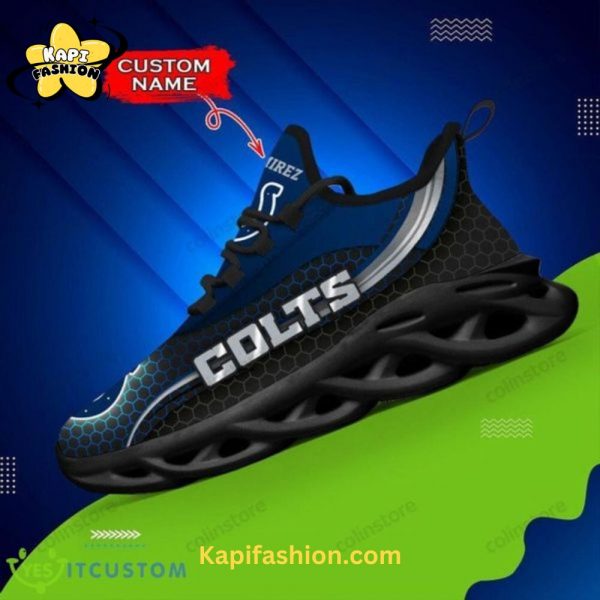 Indianapolis Colts Max soul shoes – Blue Black Edition V1