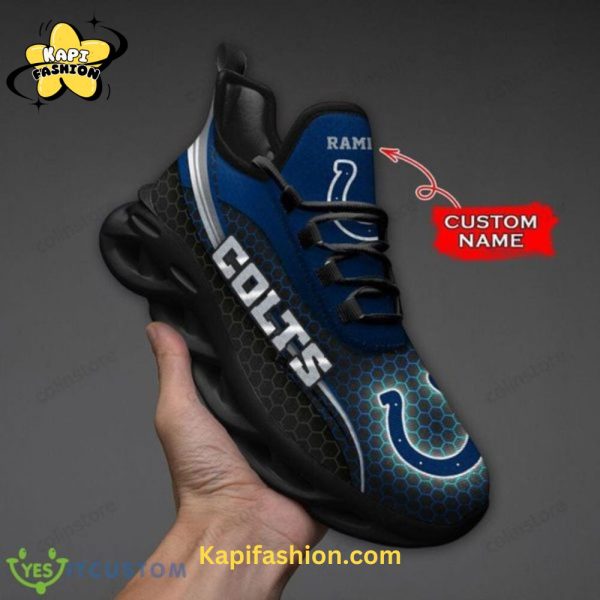 Indianapolis Colts Max soul shoes – Blue Black Edition V1