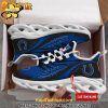 Indianapolis Colts Max soul shoes – Custom Name Full Black Edition