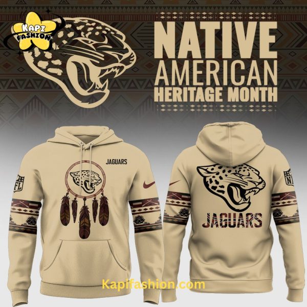 Jacksonville Jaguars Custom Name Native American Hoodie