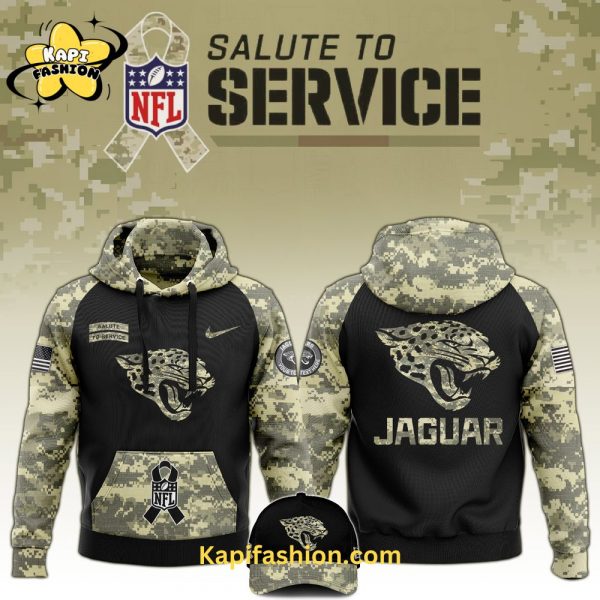 Jacksonville Jaguars Salute to Service Club Limited Edition Camo Hoodie V1