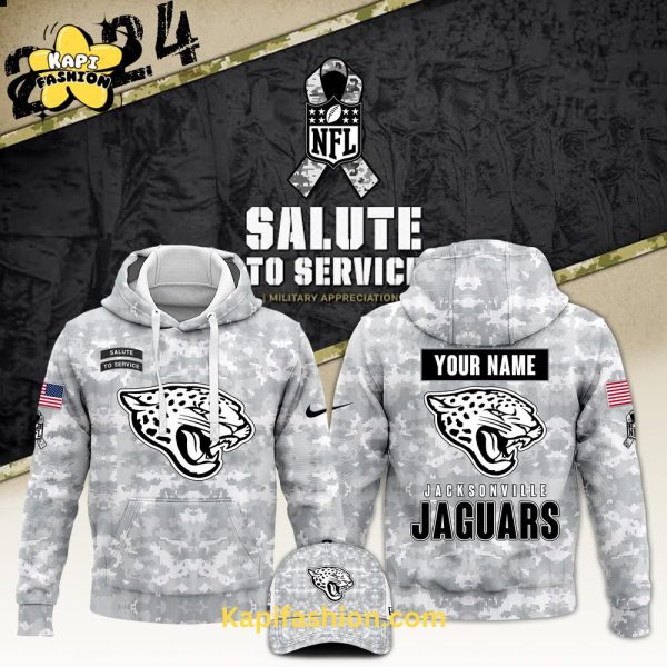 Jacksonville Jaguars Salute to Service Club Limited Edition Camo Hoodie V2