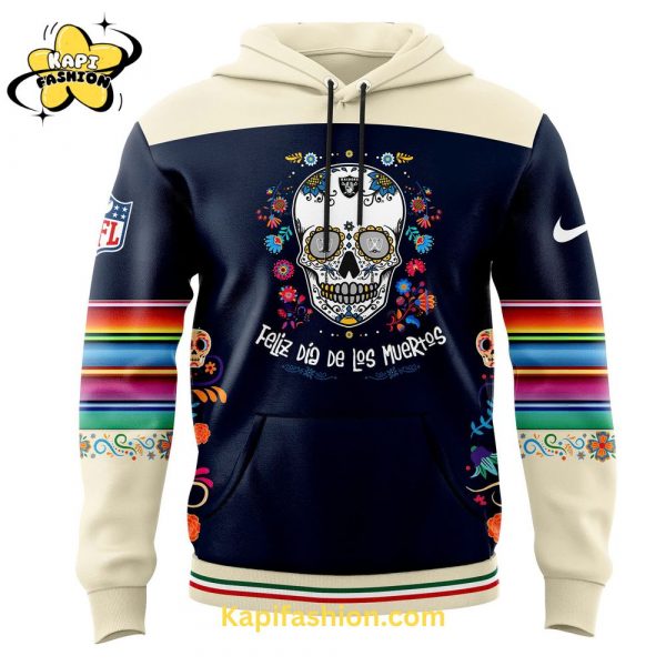 Las Vegas Raiders NFL Dia De Los Muertos Premium Limited Pullover Hoodie